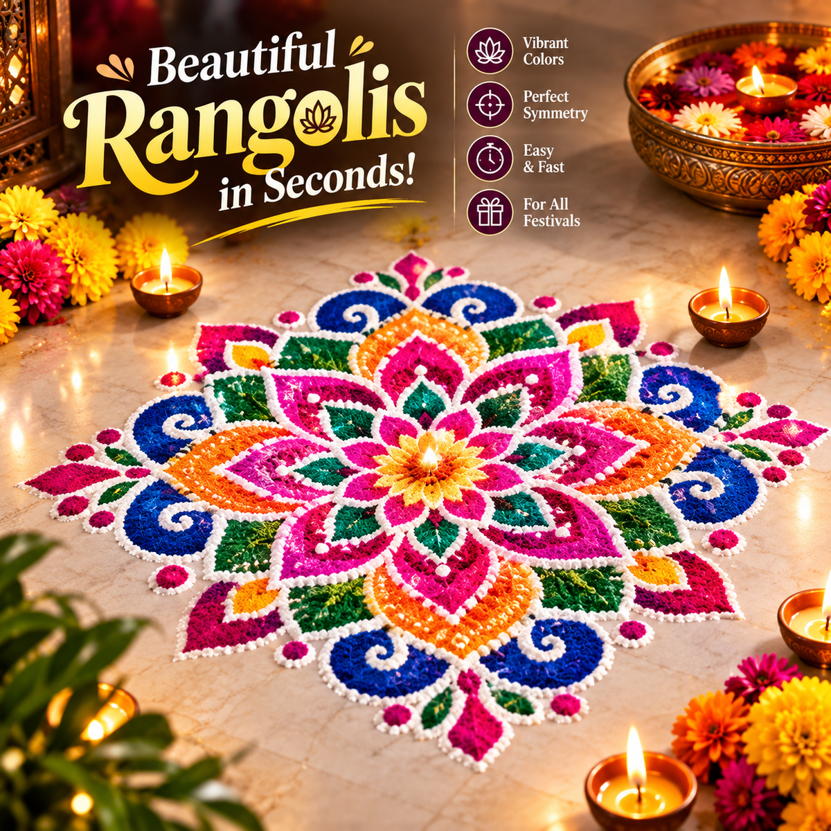 Rangoli Making Kit ✨